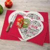 Planche à découper en verre personnalisée - Mots d'Amour|Cadeaux.com Outlet