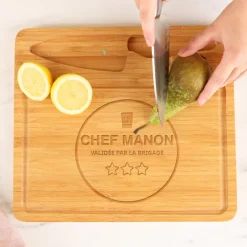 Planche à découper personnalisée - Chef étoilé|Cadeaux.com Clearance