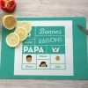 Planche à découper personnalisée papa - Family Circus|Cadeaux.com Online