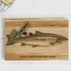 Planche à découper personnalisée en chêne écossais - Saumon|Cadeaux.com Sale
