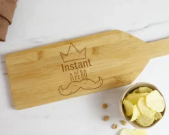 Planche apéro personnalisée en bois - Roi de l'Apéro|Cadeaux.com Best