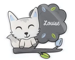 Plaque décorative Personnalisable - Renard|Cadeaux.com