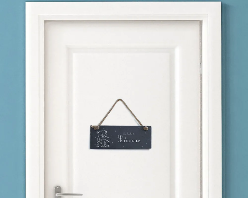Plaque de porte enfant - Teddy Bear Câlin|Cadeaux.com Best