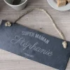 Plaque de porte personnalisée - Vintage Maman|Cadeaux.com