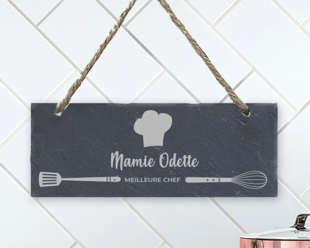 Plaque de porte personnalisée - Cuisine de Mamie|Cadeaux.com Best