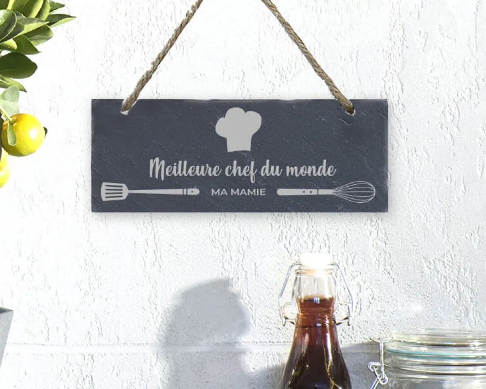 Plaque de porte personnalisée - Cuisine de Mamie|Cadeaux.com Best