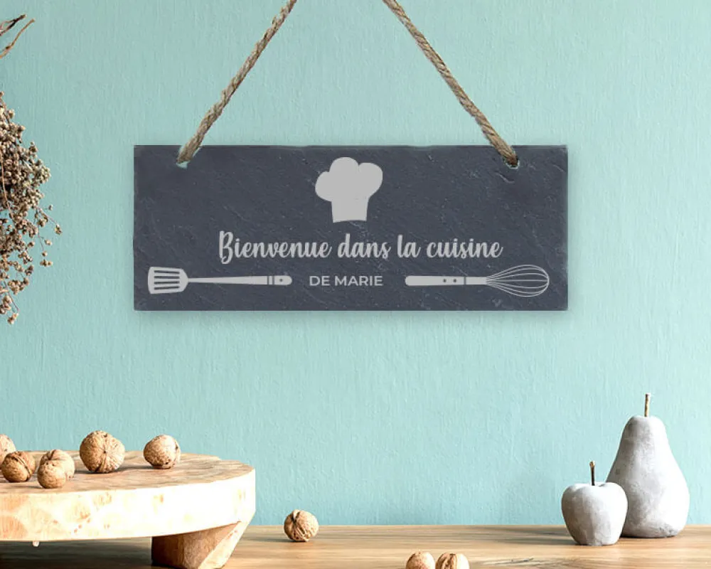 Plaque de porte personnalisée - Cuisine de Mamie|Cadeaux.com Best