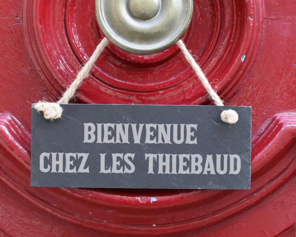 Plaque de porte personnalisée - Message|Cadeaux.com Clearance