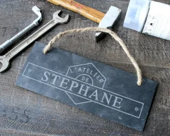 Plaque de porte personnalisée - L'atelier de...|Cadeaux.com Hot