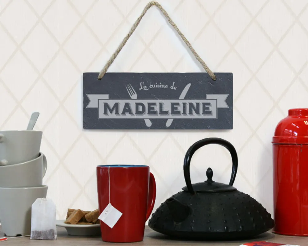 Plaque de porte personnalisée - Cuisine|Cadeaux.com Best