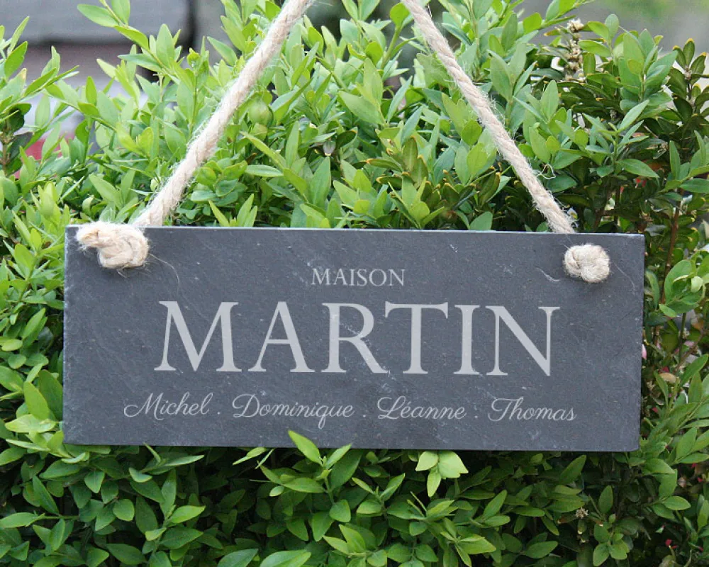 Plaque de porte personnalisée - Famille|Cadeaux.com Hot