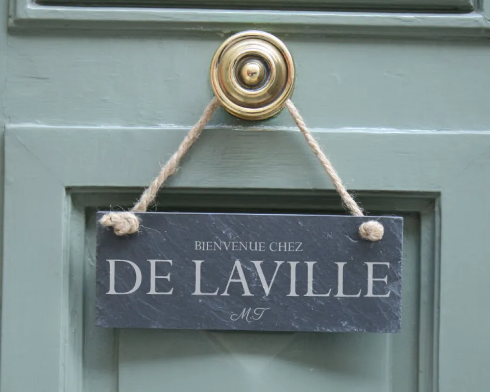 Plaque de porte personnalisée - Famille|Cadeaux.com Hot