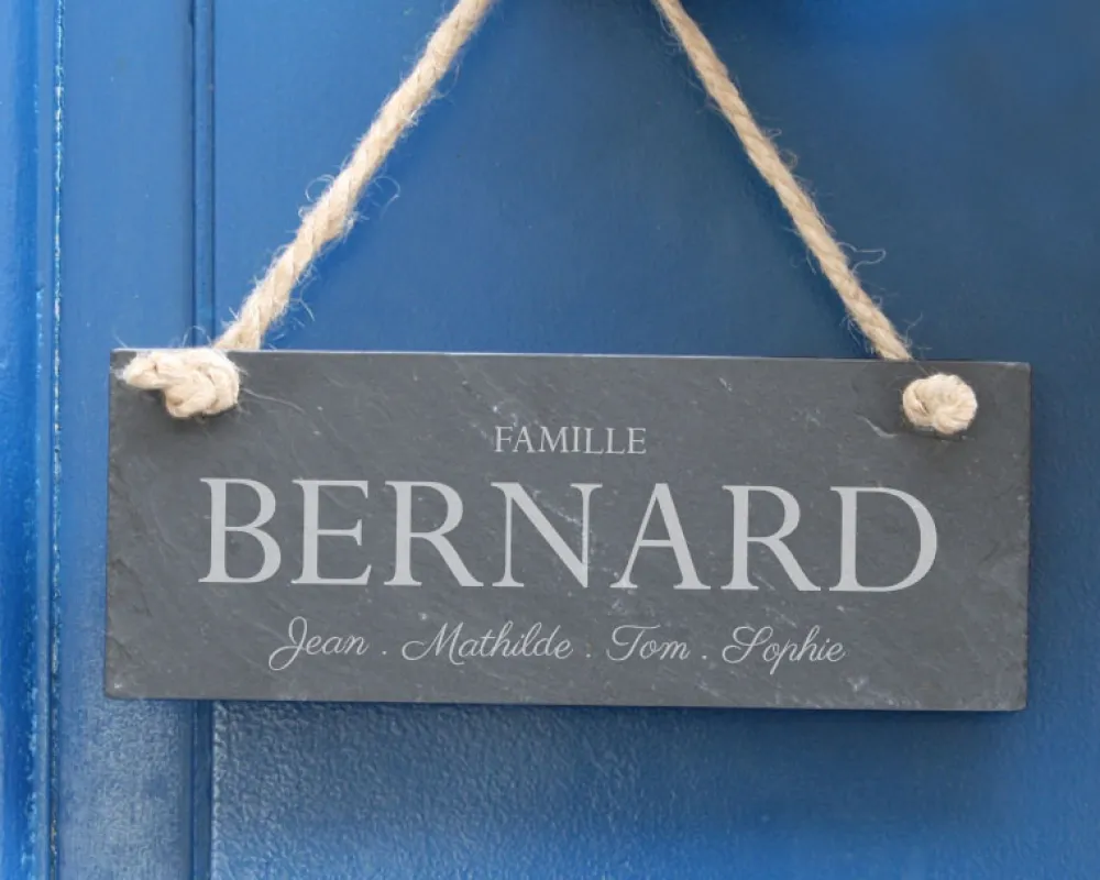 Plaque de porte personnalisée - Famille|Cadeaux.com Hot