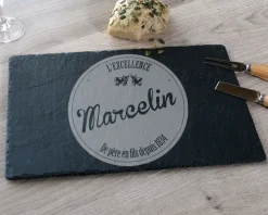 Plateau à Fromage en Ardoise Gravé|Cadeaux.com Best