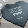 Plateau Ardoise cœur Gravé|Cadeaux.com Sale