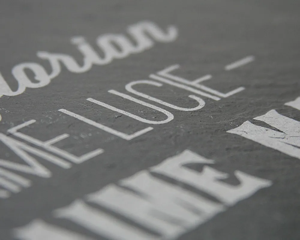 Plateau Ardoise cœur Gravé|Cadeaux.com Sale