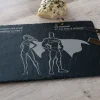 Plateau Ardoise Gravé - Super-Héros|Cadeaux.com New