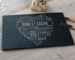 Plateau ardoise Mots d'Amour|Cadeaux.com Discount