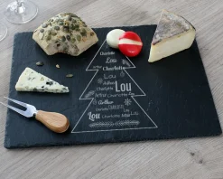 Plateau en Ardoise personnalisé - Collection Sapin Famille|Cadeaux.com Clearance