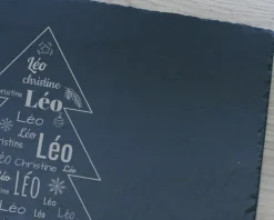 Plateau en Ardoise personnalisé - Collection Sapin Famille|Cadeaux.com Clearance