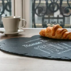 Plateau en ardoise personnalisé - Recette du Bonheur|Cadeaux.com Discount