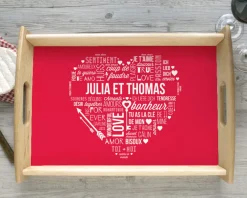 Plateau mots d'Amour|Cadeaux.com New