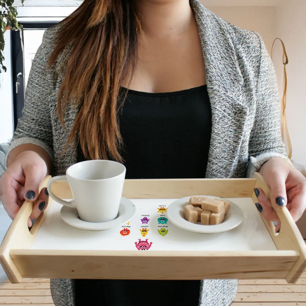 Plateau personnalisé - Famille Monstres|Cadeaux.com Discount