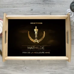 Plateau personnalisé - Oscars|Cadeaux.com Best