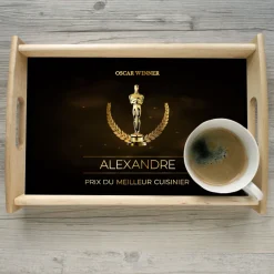 Plateau personnalisé - Oscars|Cadeaux.com Best