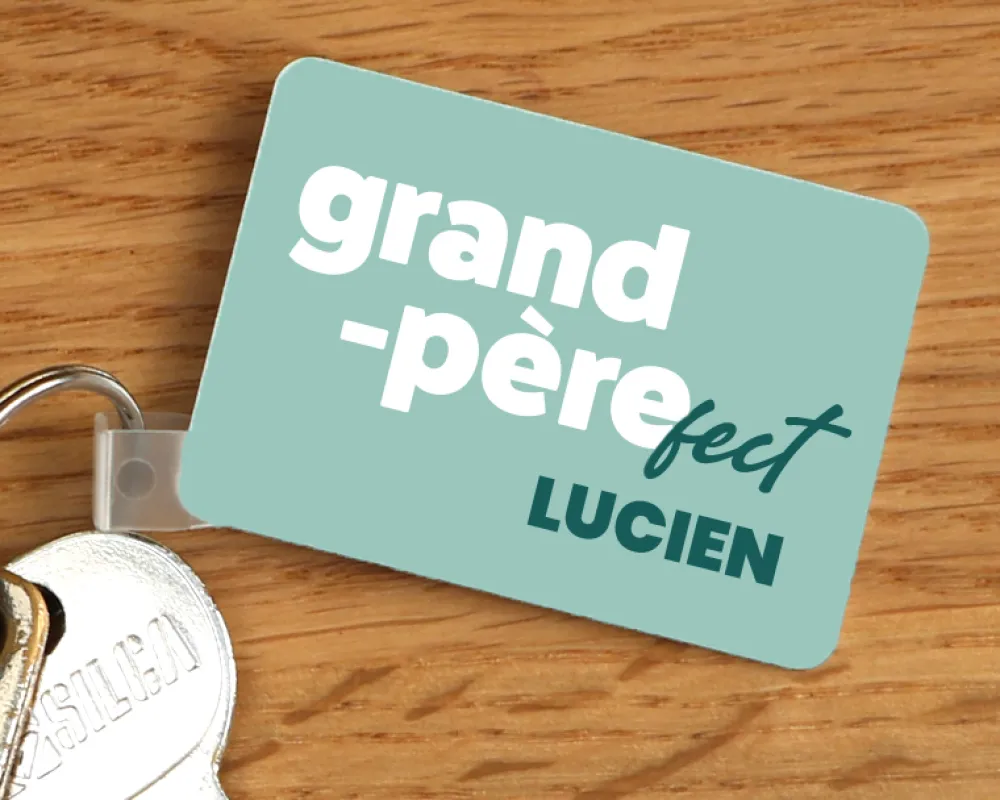 Porte clé personnalisé - Grand Père-fect|Cadeaux.com Clearance