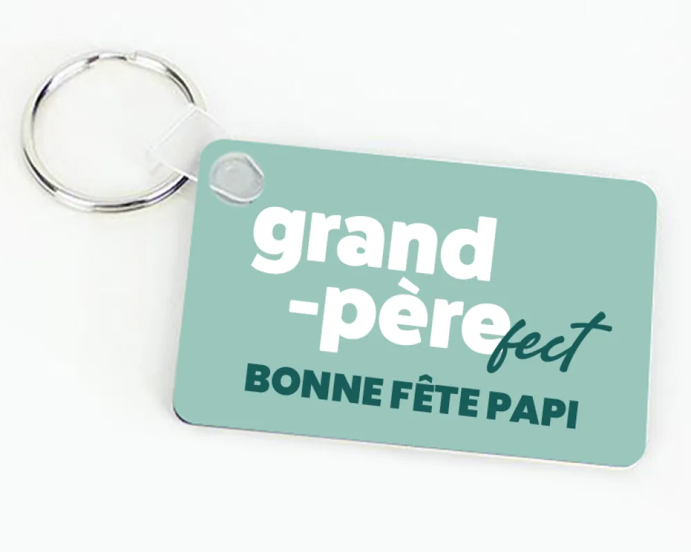 Porte clé personnalisé - Grand Père-fect|Cadeaux.com Clearance