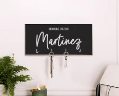 Porte clés mural personnalisé - Message|Cadeaux.com