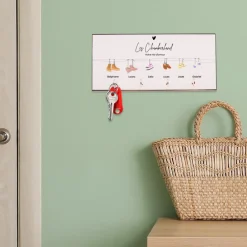 Porte clés mural personnalisé - Famille Chaussures|Cadeaux.com Clearance