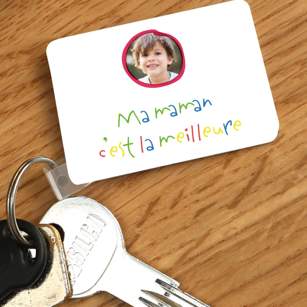 Porte-clé personnalisé - Mots d'enfants|Cadeaux.com Hot
