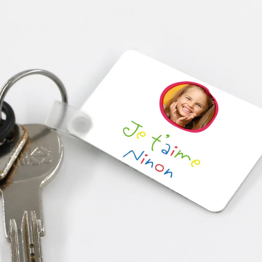 Porte-clé personnalisé - Mots d'enfants|Cadeaux.com Hot