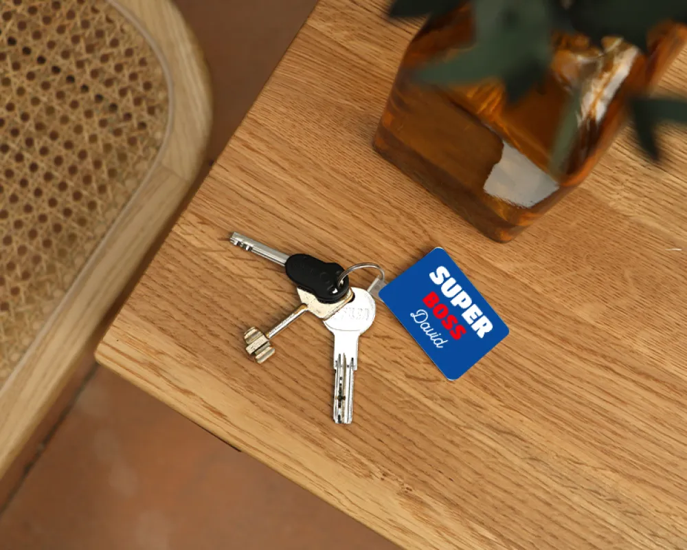 Porte-clé personnalisé - Super Boss|Cadeaux.com Sale