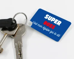 Porte-clé personnalisé - Super Boss|Cadeaux.com Sale