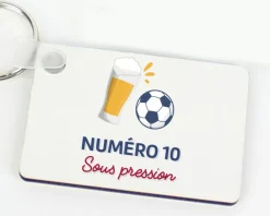 Porte-clés personnalisé - Apéro Foot|Cadeaux.com Best