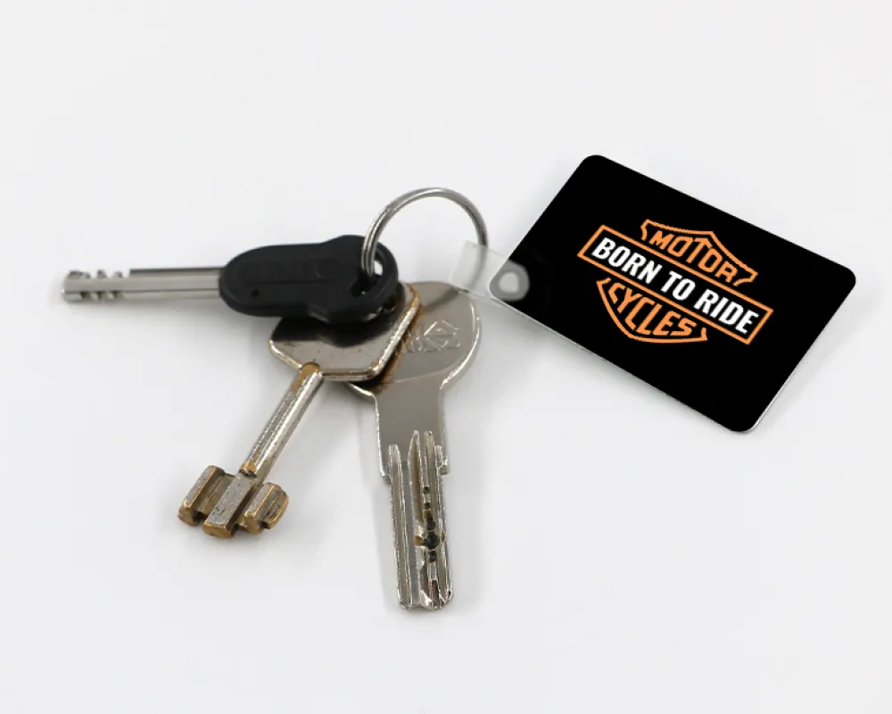 Porte-clés personnalisé - Biker|Cadeaux.com New