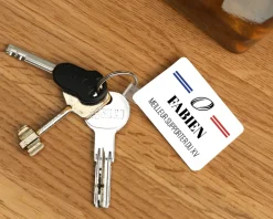Porte-clés personnalisé - Bleu Blanc Rouge Rugby|Cadeaux.com Discount