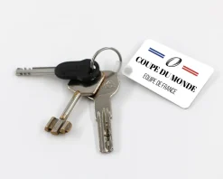 Porte-clés personnalisé - Bleu Blanc Rouge Rugby|Cadeaux.com Discount