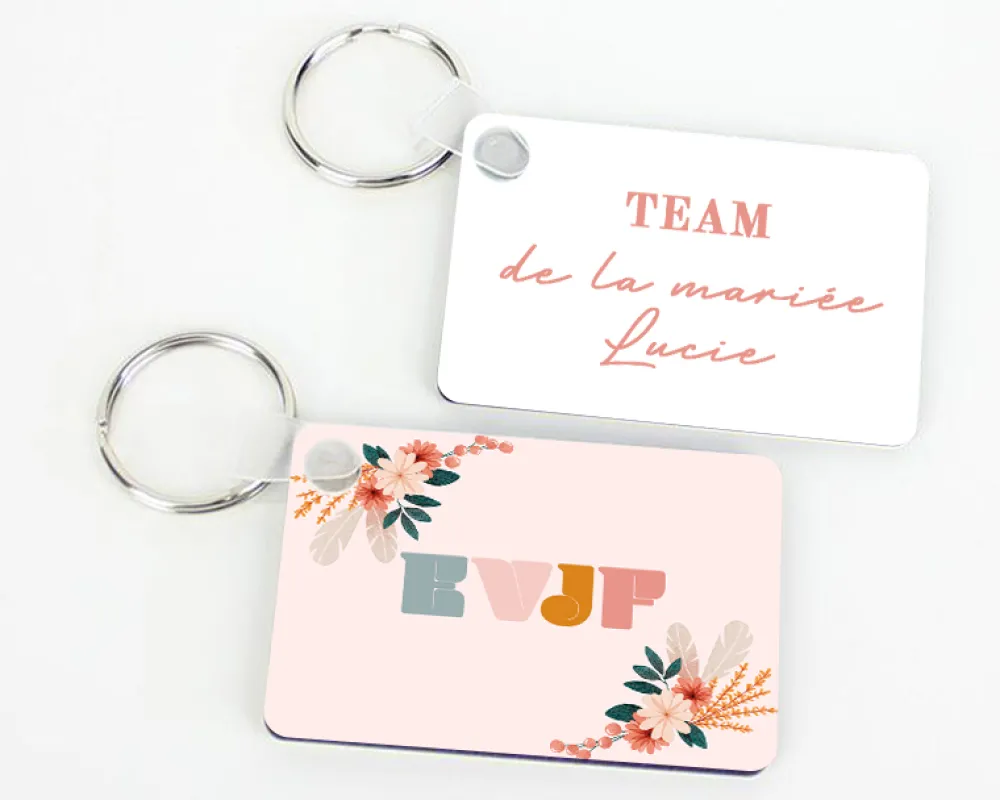 Porte-clés personnalisé - Enterrement de vie de jeune fille|Cadeaux.com Outlet