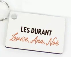 Porte-clés personnalisé - Message|Cadeaux.com Discount