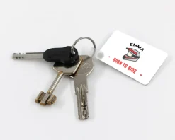 Porte-clés personnalisé - Passion Moto|Cadeaux.com Discount