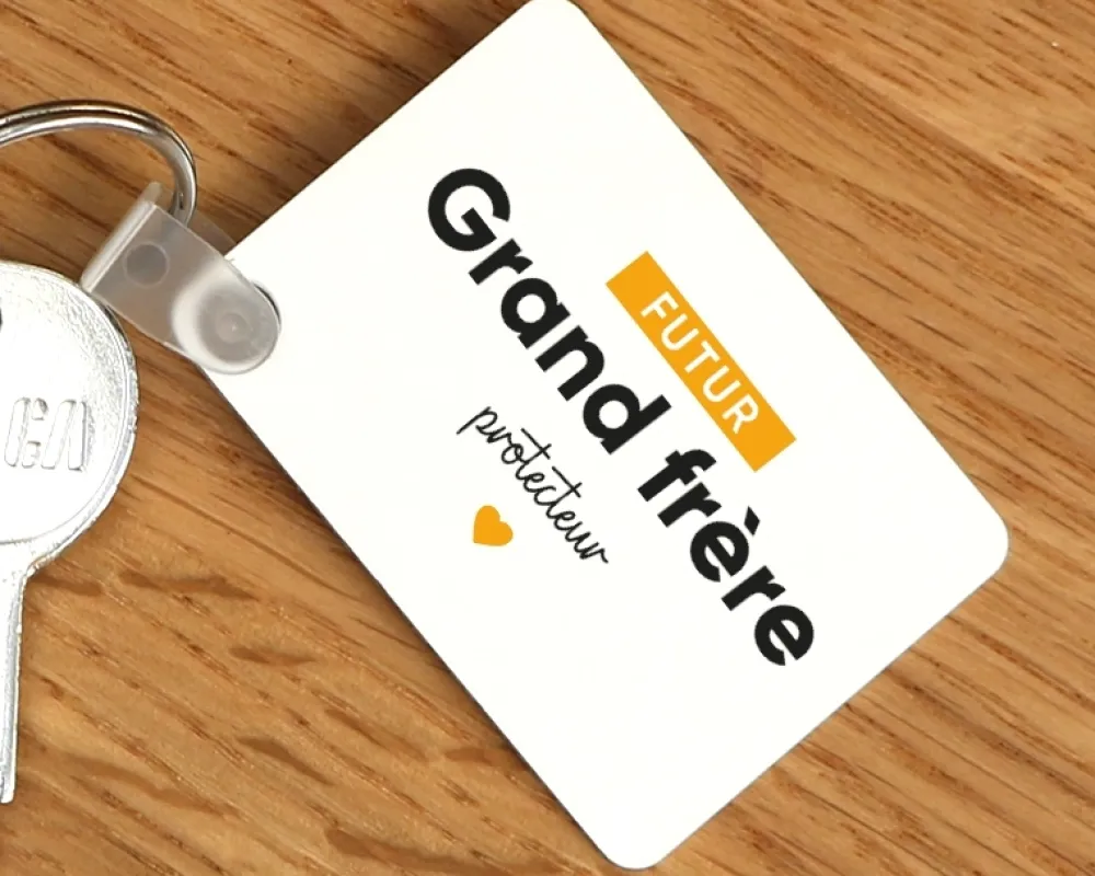 Porte-clés personnalisable - Futur/future|Cadeaux.com