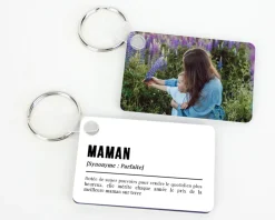 Porte-clés photo - Définition Maman|Cadeaux.com Clearance