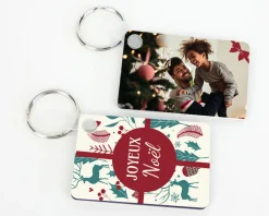 Porte-clés photo Joyeux Noël|Cadeaux.com Hot