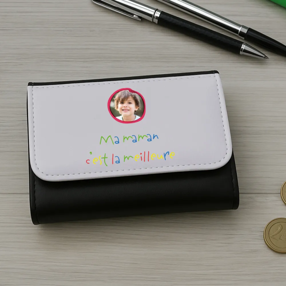Portefeuille personnalisé - Mots d'enfants|Cadeaux.com New