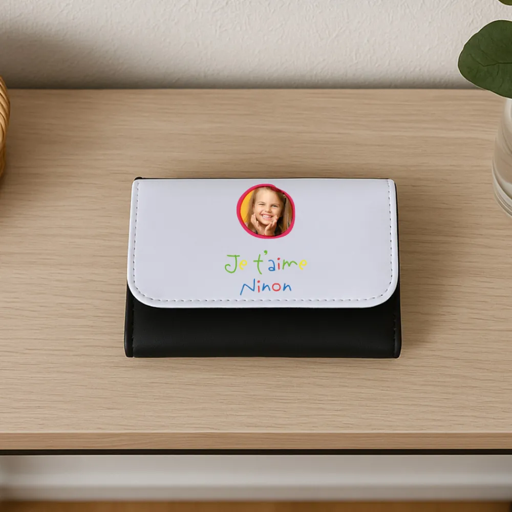 Portefeuille personnalisé - Mots d'enfants|Cadeaux.com New