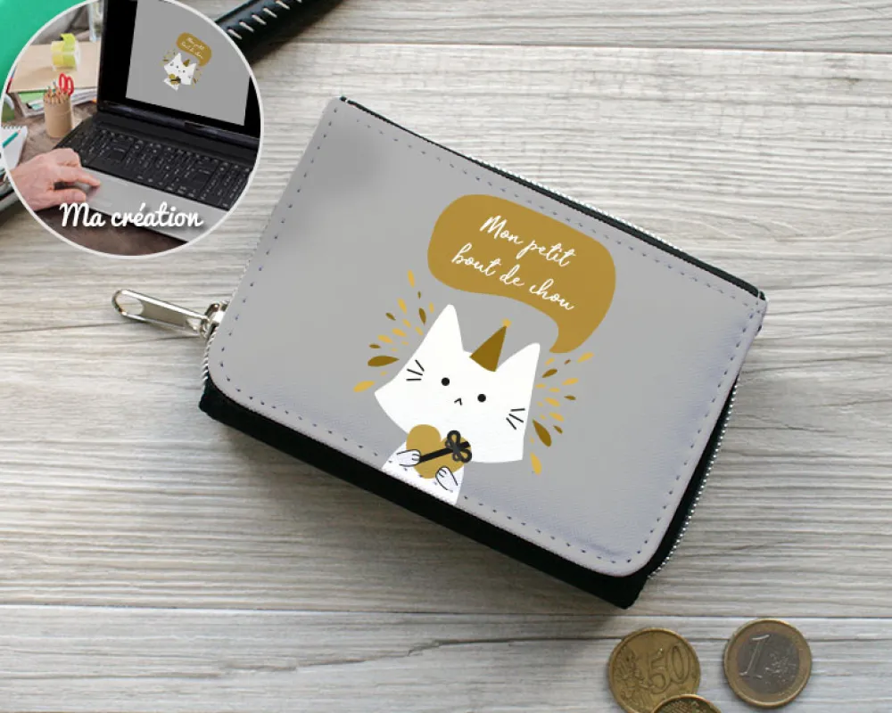Porte-monnaie Ma création|Cadeaux.com Best